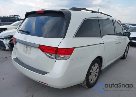 2014 Honda Odyssey Ex z USA, uszkodzony, nr VIN 5FNRL5H45EB131100
